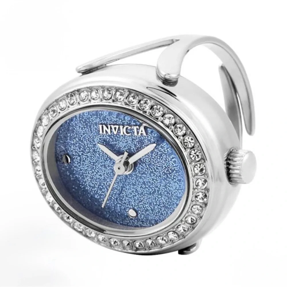 Invicta Mini Women's Ring Watch - 24mm, Silver (49596)